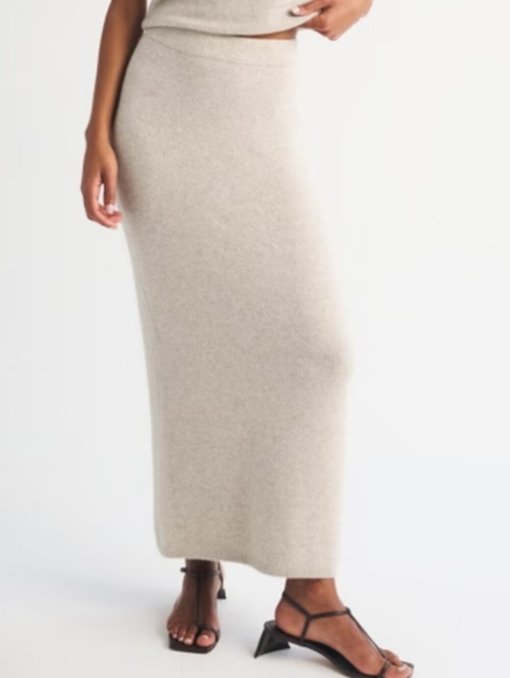 Womens Abercrombie & Fitch Sweater Maxi Skirt